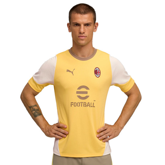 T-Shirt Puma AC Milan Training 2025-2026 Sunny Yellow-Velvet Moss
