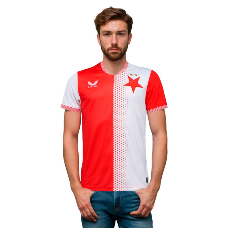 Castore Slavia Praga Primera Equipación