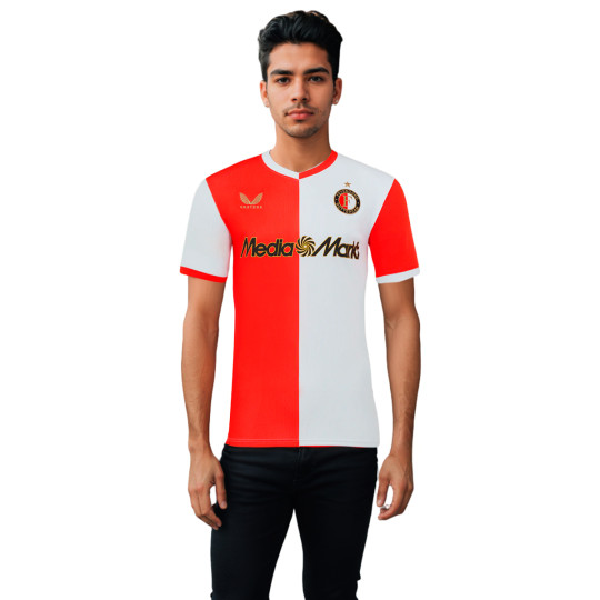 Jersey Castore Feyenoord 2025-2026 Home Red/White - Fútbol Emotion