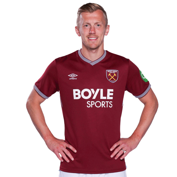 Jersey Umbro West Ham 2025-2026 Home New Claret - Fútbol Emotion