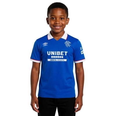 Glasgow Rangers Primera Equipación 2025-2026 Niño Jersey