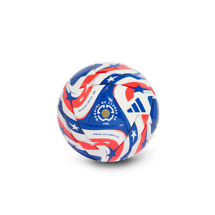 Ball adidas Mini Club World Cup FIFA 2025 White-Power Blue-Dark