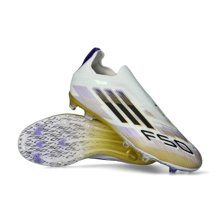 Football Boots adidas Kids F50 Elite LL FG White-Core Black