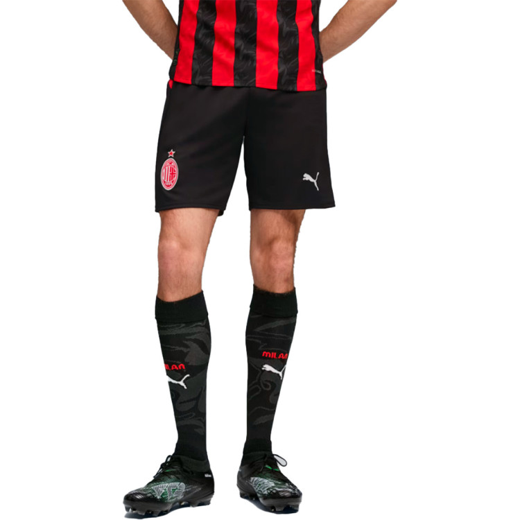 A.C. Milan Trainingsshorts 2025/26 – Offiziell Von Puma, 100% Recyceltes Polyester