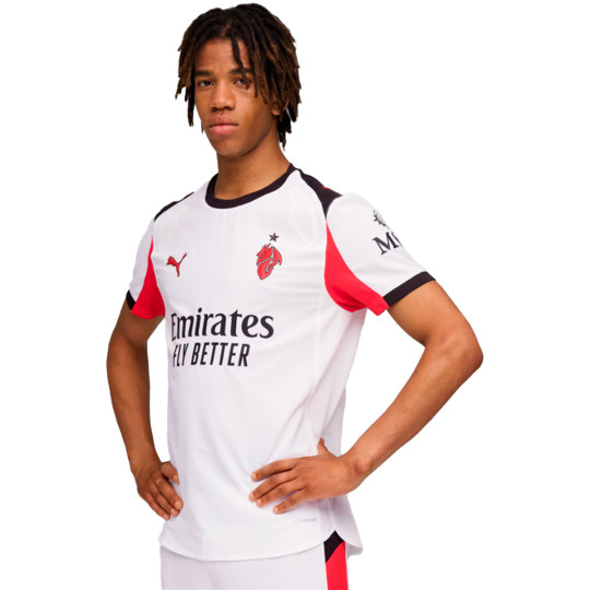Jersey Puma Ac Milan Authentic 2025-2026 Away White-For All Time