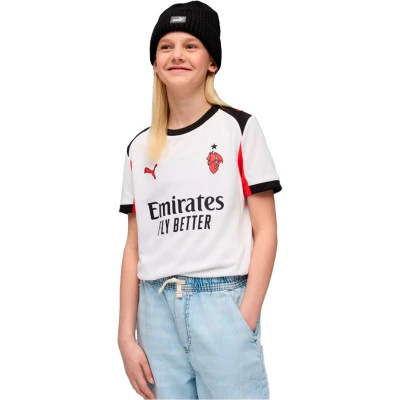 Camiseta Ac Milan Segunda Equipación 2025-2026 Niño