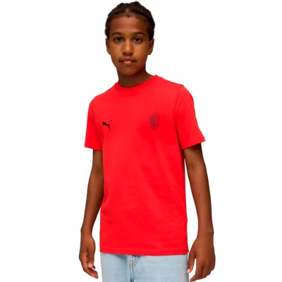 Kids Ac Milan 2025-2026 Fanswear T-Shirt