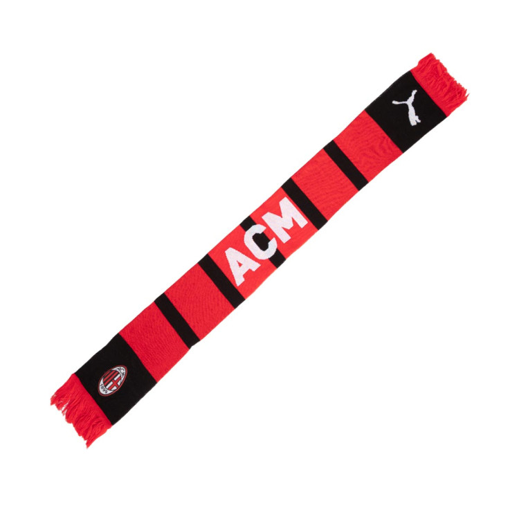 Écharpe Vintage AC Milan – Bufanda De Fútbol – Scarf Des Trophées – Neuf