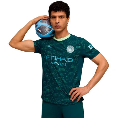 Maillot Manchester City 2025-2025 Authentique Quatrième