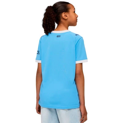 Kids Manchester City 2025-2026 Home Jersey