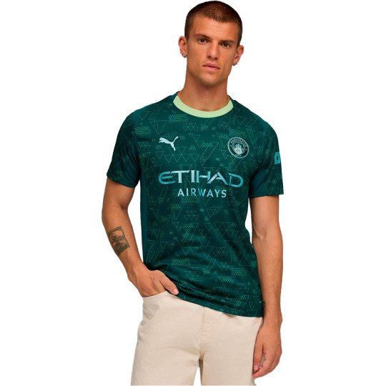 Jersey Puma Manchester City Fourth2025-2026 Green Terrain - Fútbol
