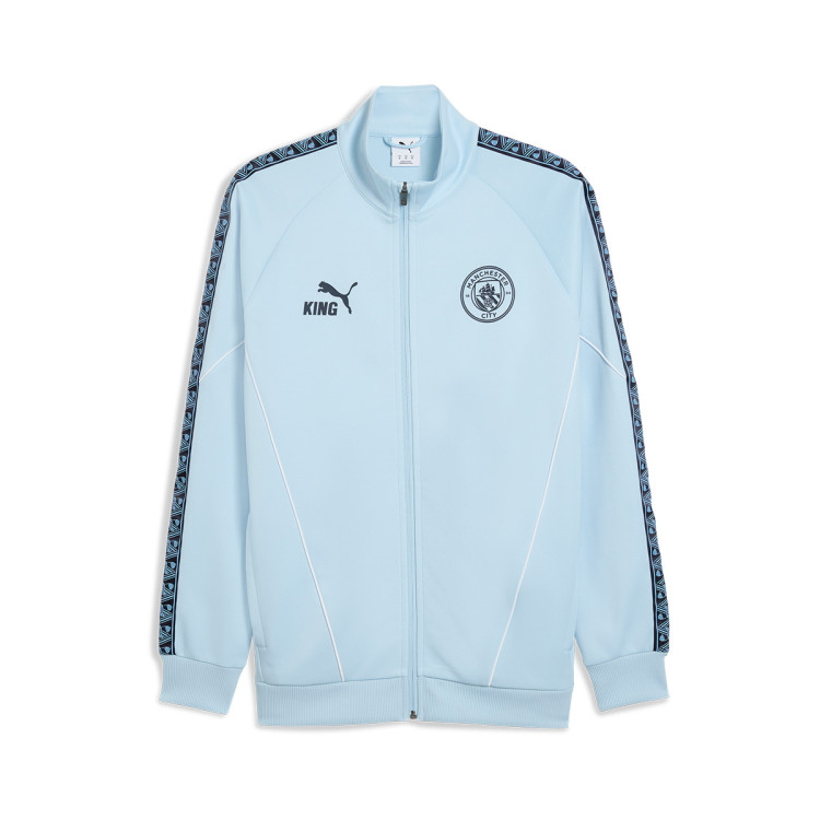 Jacket Puma Manchester City 2025-2026 Pre-Match Silver Sky-Deep