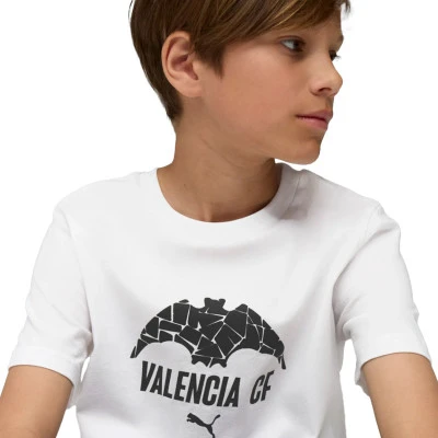 T-Shirt Valencia Cf Fanswear 2025-2026 Niño