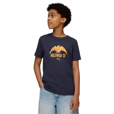 Camiseta Valencia Cf Fanswear 2025-2026 Niño
