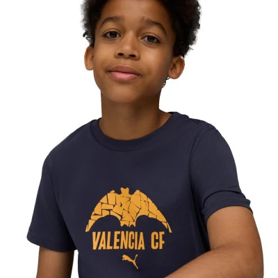 T-Shirt Valencia Cf Fanswear 2025-2026 Niño