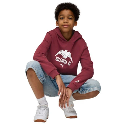 Sudadera Valencia Cf Fanswear 2025-2026 Niño