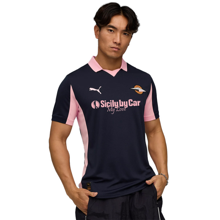 Jersey Puma Palermo 2025-2026 Away Deep Navy-Team Light Pink
