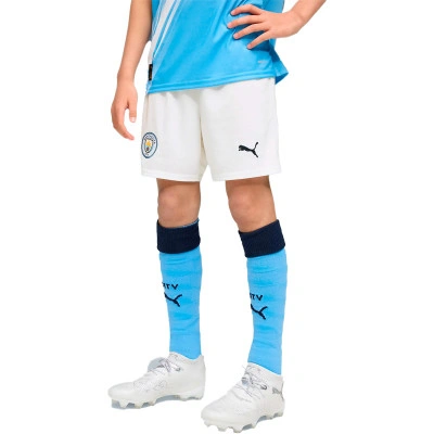 Pantalón corto Manchester City Primera Equipación 2025-2026 Niño