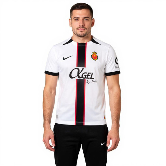 Jersey Nike RCD Mallorca 2025-2026 Away White-Black-University Red