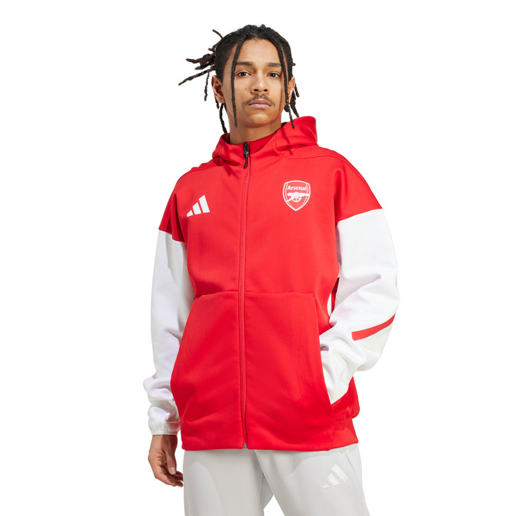Jacket adidas Arsenal FC 2025-2026 Pre-Match Better Scarlet-White