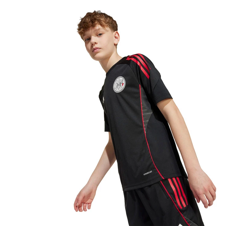 camiseta-adidas-ajax-training-2025-2026-nino-black-white-bold-red-4