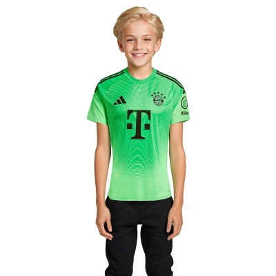 Camiseta FC Bayern Primera Equipación Portero 2025-2026 Niño
