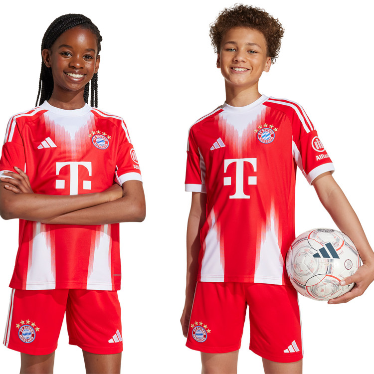 Jersey adidas Kids FC Bayern 2025-2026 Home Red - Fútbol Emotion