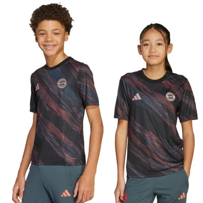 Kids FC Bayern 2025-2026 Pre-Match T-Shirt