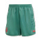 Pantalón corto adidas Italia Fanswear Eurocopa Femenina 2025 Mujer
