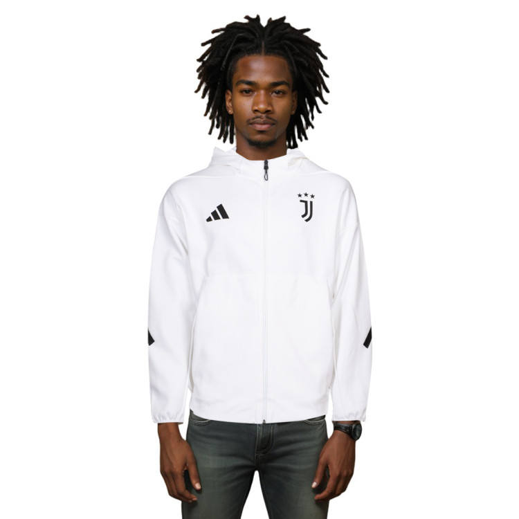 [美品]JUVENTUS ESSENTIAL ポロシャツ白 L size chaqueta-adidas-juventus-pre-