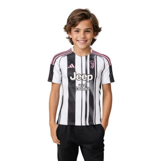 Camiseta Juventus Primera Equipación 2025-2026 Niño White