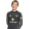 adidas Kids Manchester United 2025-2026 Goalkeeper Home Jersey