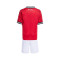 Conjunto adidas Manchester United Primera Equipación 2025-2026 Niño