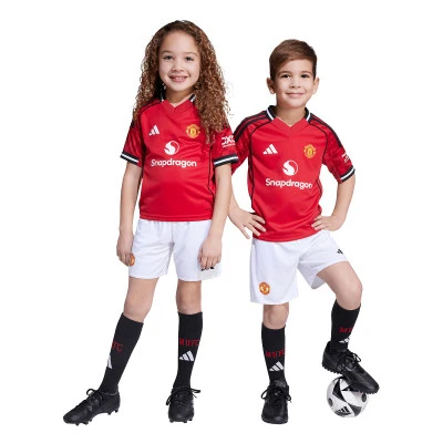 Conjunto Manchester United Primera Equipación 2025-2026 Niño