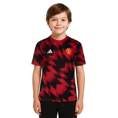 Maillot Enfant Manchester United Pre-Match 2025-2026