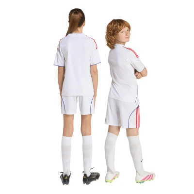 Kids Olympique Lyon 2025-2026 Home Shorts