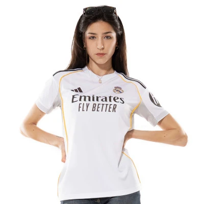 Kids Real Madrid 2025-2026 Home Jersey