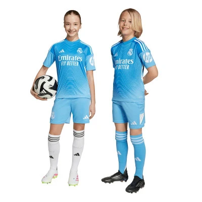 Kids Real Madrid 2025-2026 Goalkeeper Home Kit 