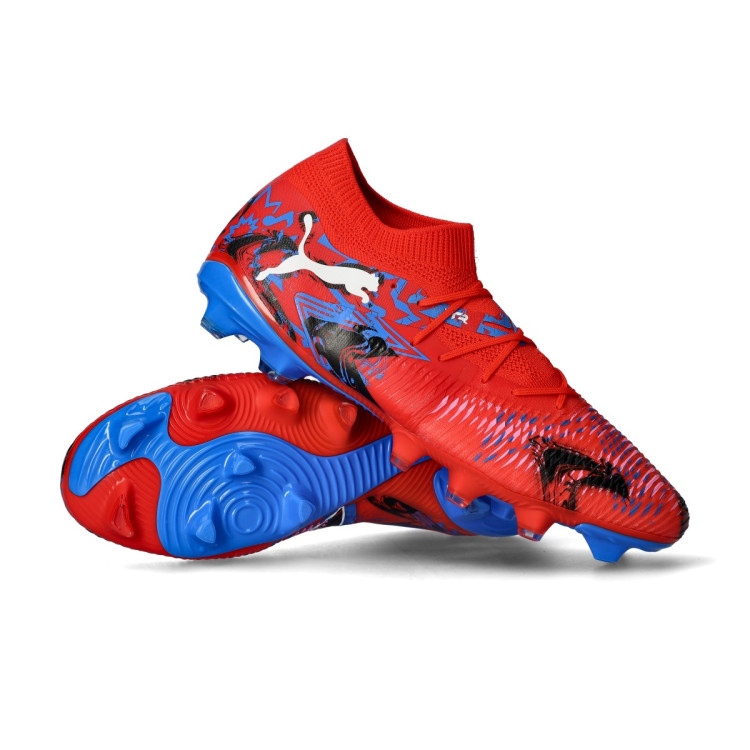 Football Boots Puma Future 8 Match Playmakers FG/AG Red-Black