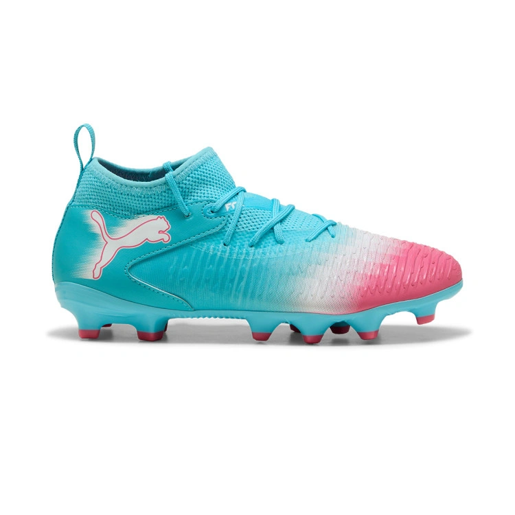 bota-puma-future-8-match-re-charge-fgag-nino-hero-blue-white-sunset-pink-1