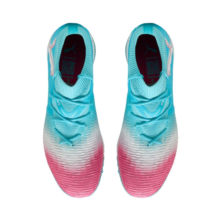bota-puma-future-8-match-re-charge-turf-hero-blue-puma-white-sunset-pink-4