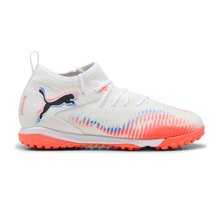 bota-puma-future-8-match-turf-mid-nino-white-black-glowing-red-1