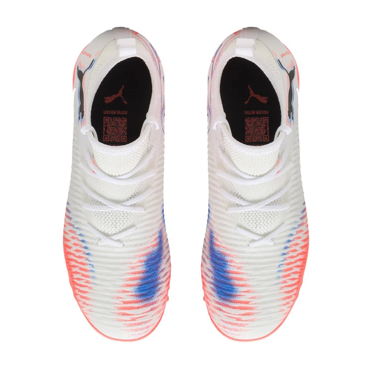 bota-puma-future-8-match-turf-mid-nino-white-black-glowing-red-4