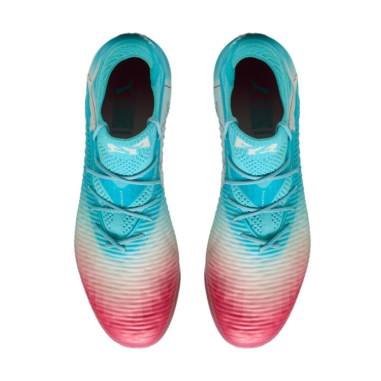 bota-puma-future-8-ultimate-re-charge-ag-hero-blue-white-sunset-pink-4