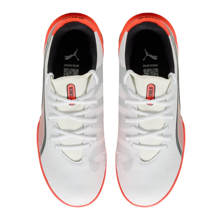 bota-puma-king-match-turf-nino-white-glowing-red-black-silver-4