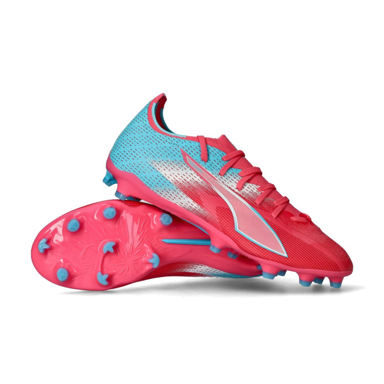 Football Boots Puma Ultra 6 Match Re-Charge FG/AG Hero Blue-Sunset