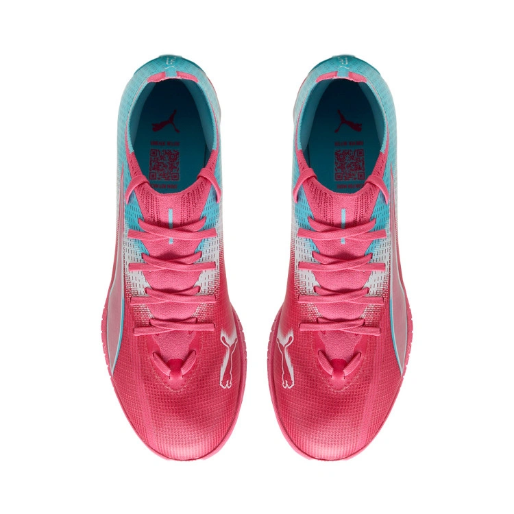 bota-puma-ultra-6-match-re-charge-turf-hero-blue-sunset-pink-garnet-rose-4