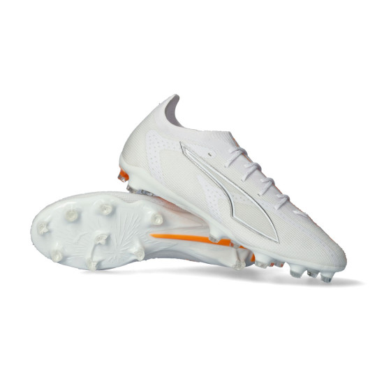 Bota de fútbol Puma Ultra Pro FG/AG White Fútbol Emotion