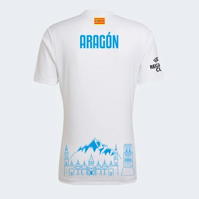 Camisola Real Federación Aragonesa de Fútbol Segunda Equipación Niño 2024-2025