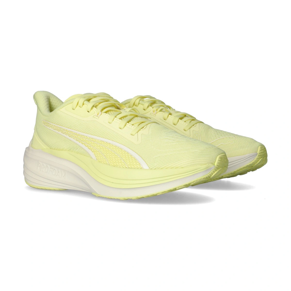 Puma - Chaussures de running Darter Pro, Unisex, Gold moon-White gold, 9.5 UK
